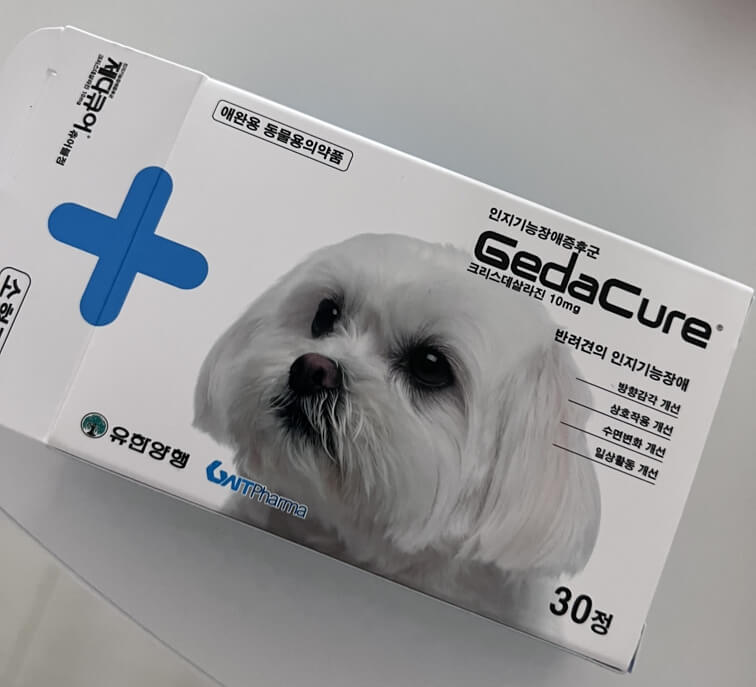 인지기능장애증후군 제다큐어 크리스데살라진 10mg