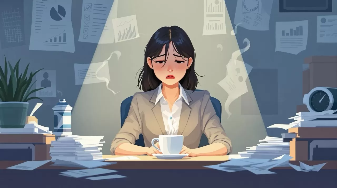 하루 종일 피곤한 사람들의 공통점_피곤한 직장인